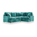 Arthur Emerald Green Corner Sofa from Roseland Furniture