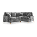 Arthur Charcoal Corner Sofa from Roseland Furniture