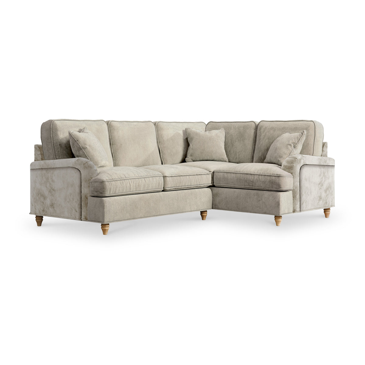 Arthur Mink Corner Sofa from Roseland Furniture