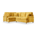 Arthur Gold Corner Sofa from Roseland Furniture