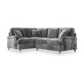 Arthur Charcoal Corner Sofa from Roseland Furniture