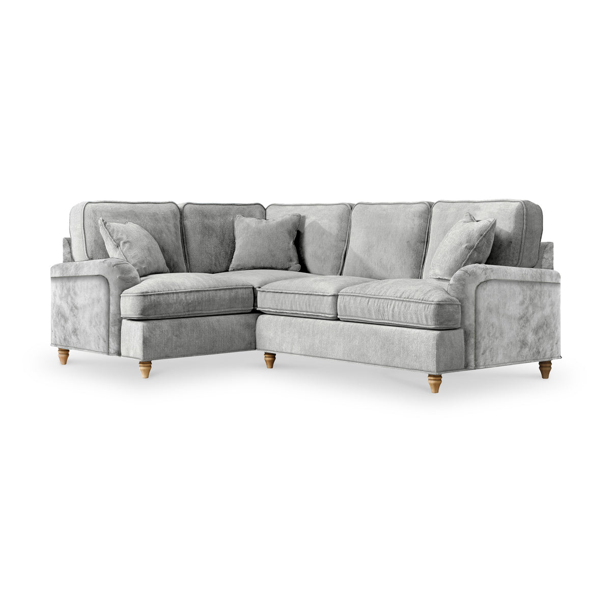 Arthur Ice Grey Corner Sofa from Roseland Furniture