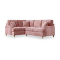 Arthur Blush Pink Corner Sofa from Roseland Furniture