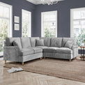 Arthur Ice Grey Large Corner Sofa from Roseland Furniture