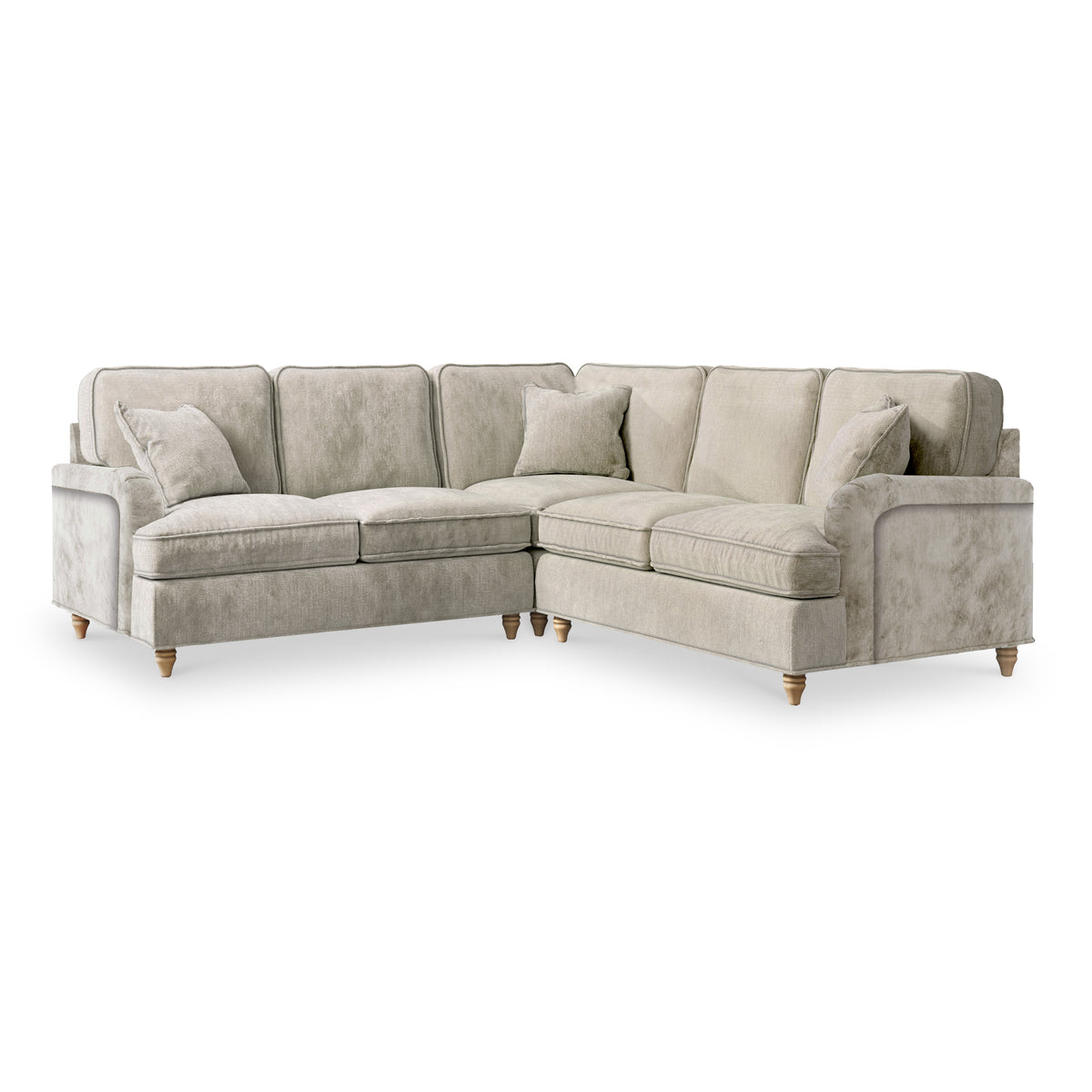 Arthur Mink Large Corner Sofa from Roseland Furniture