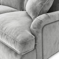 Arthur Ice Grey Chaise Sofa from Roseland Furniture