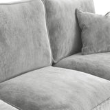 Arthur Ice Grey Armchair from Roseland Furniture