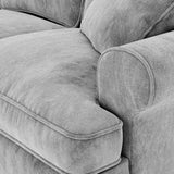 Alfie Ice Grey Large Corner Sofa from Roseland Furniture