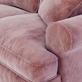 Alfie Blush Pink Large Corner Sofa from Roseland Furniture