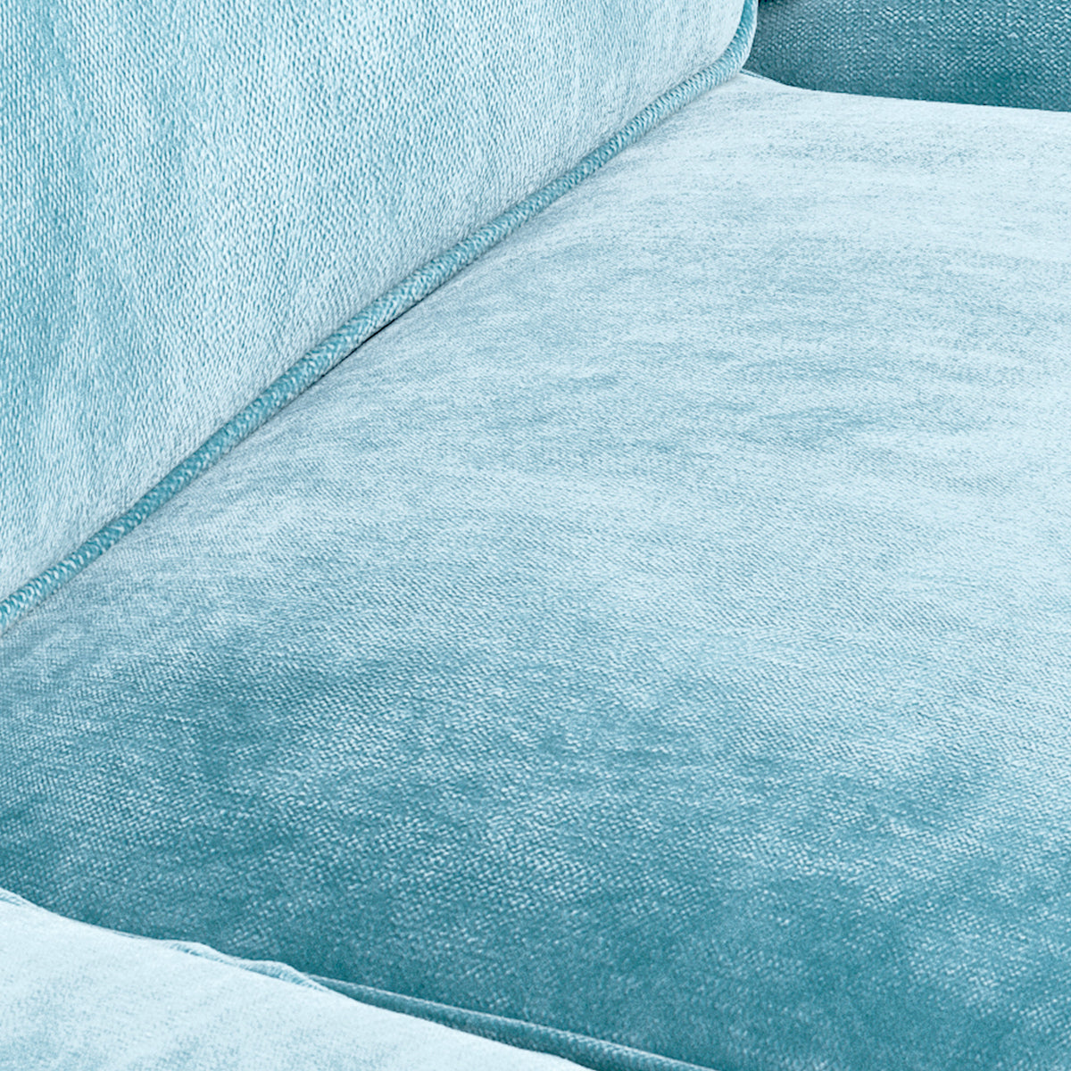 Alfie Chaise Sofa in Lagoon by Roseland Furniture