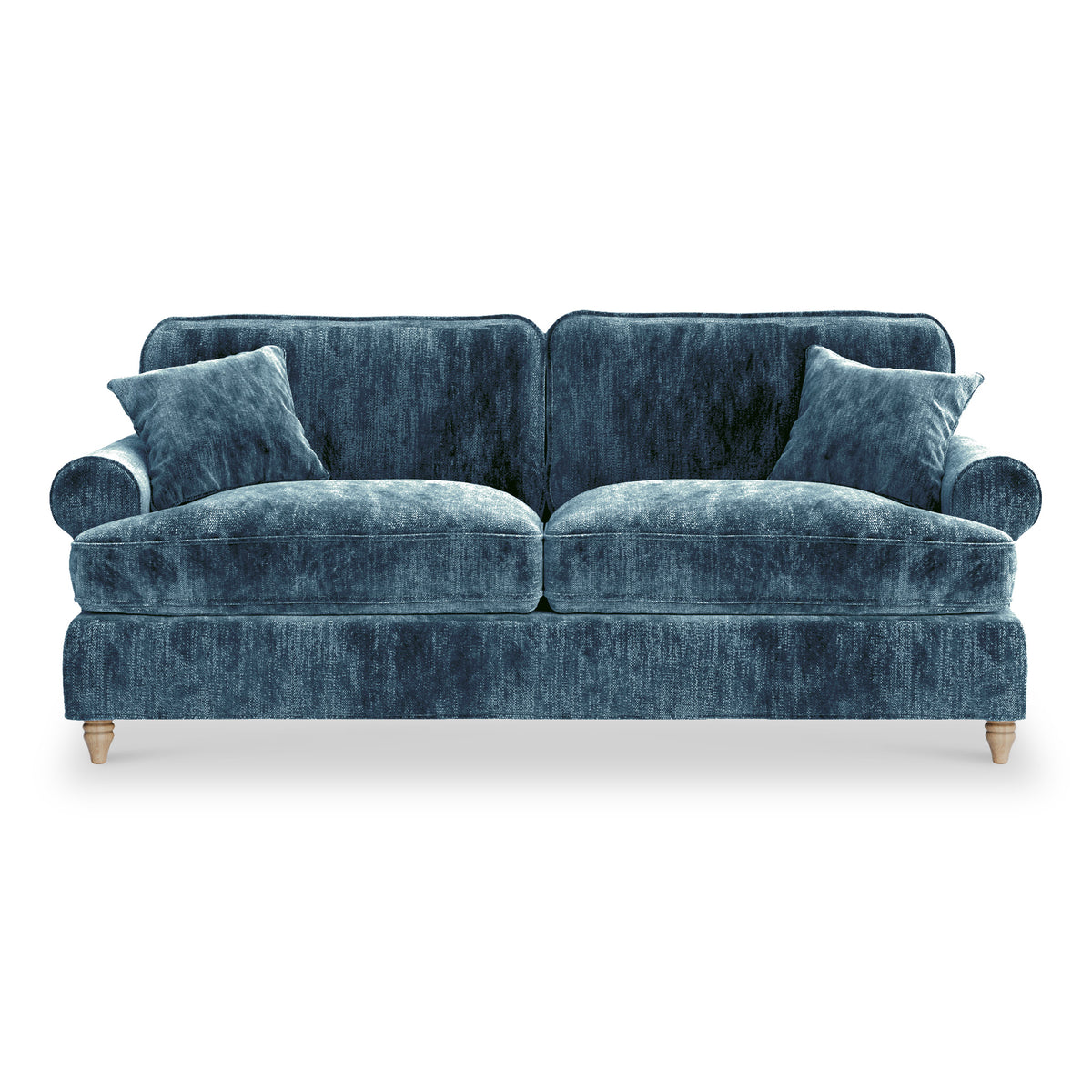 Alfie Navy Blue 3 Seater Sofa from Roseland Furniture