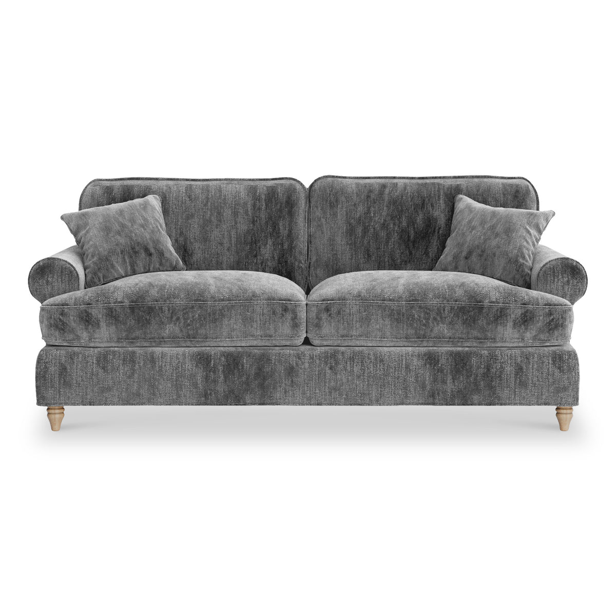 Alfie Charcoal 3 Seater Sofa from Roseland Furniture