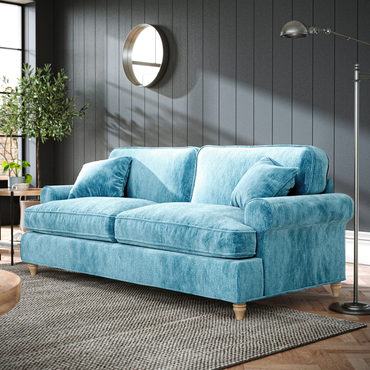 Alfie Lagoon 3 Seater Sofa from Roseland Furniture