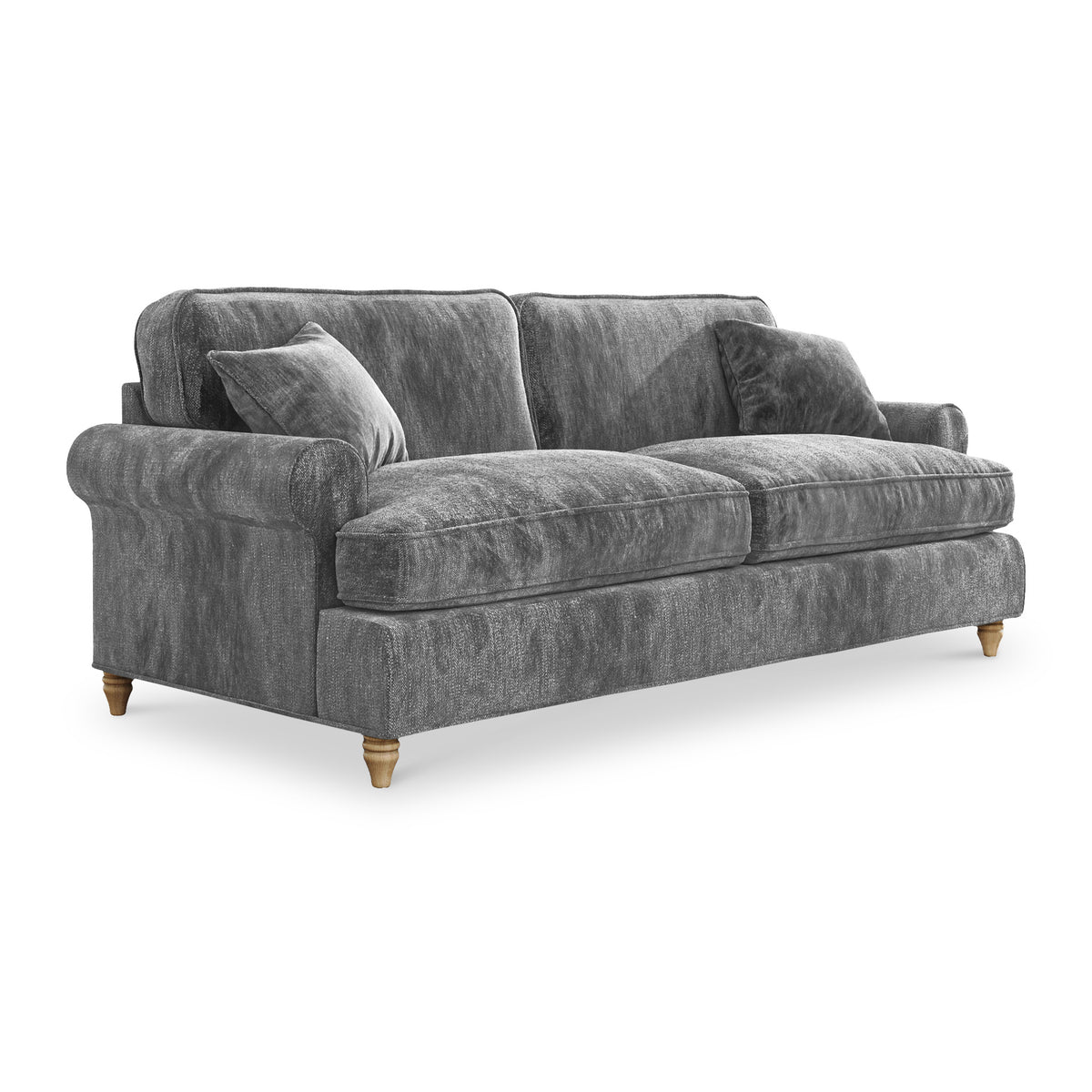 Alfie Charcoal 4 Seater Sofa from Roseland Furniture