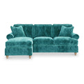 Alfie Chaise Sofa in Emerald by Roseland Furniture