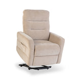 Eldar-Fabric-Electric-Tilt-Rise-Armchair from Roseland Furniture