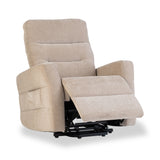 Eldar-Fabric-Electric-Tilt-Rise-Armchair from Roseland Furniture