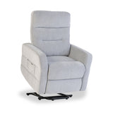 Eldar-Fabric-Electric-Tilt-&-Rise-Armchair-Grey from Roseland Furniture