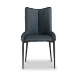 Rolf-Faux-Leather-Curved-Dining-Chair from Roseland Furniture