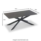 Elna-Sintered-Stone-Coffee-Table from Roseland Furniture