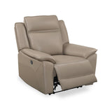 Alden Leather Recliner Armchair