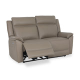 Alden Electric Leather Recliner 2 Seater Sofa