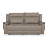 Alden Electric Leather Recliner 3 Seater Sofa