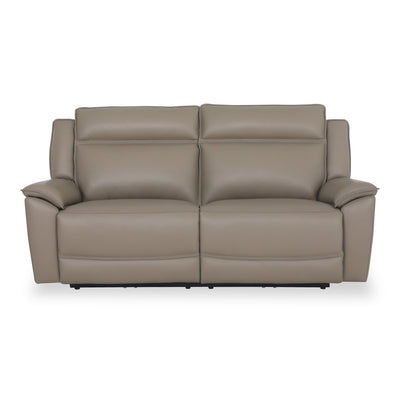 Alden Power Leather Recliner 3 Seater Sofa