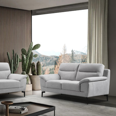 Klara Soft Touch Fabric 2 Seater Sofa