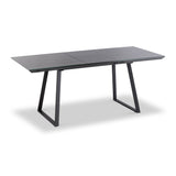 Virgo Grey Oak Extending Dining Table from Roseland Furniture