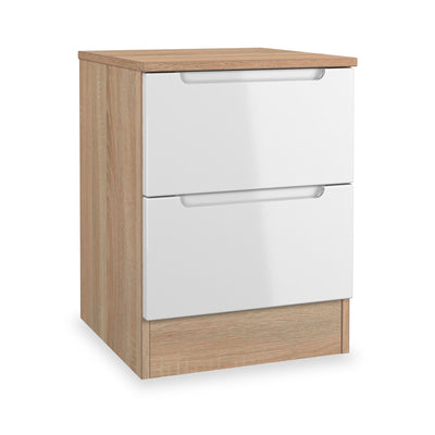 Henshaw 2 Drawer Bedside Table