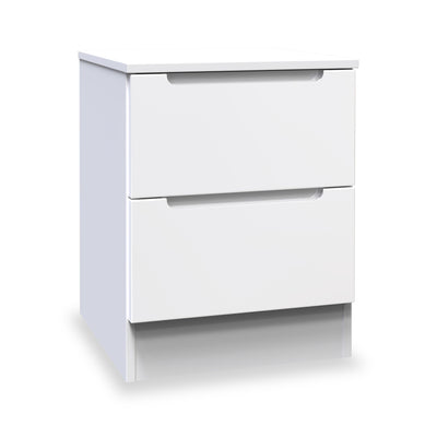 Henshaw 2 Drawer Bedside Table