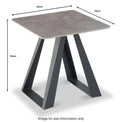 Hilda-Sintered-Stone-Side-Table from Roseland Furniture