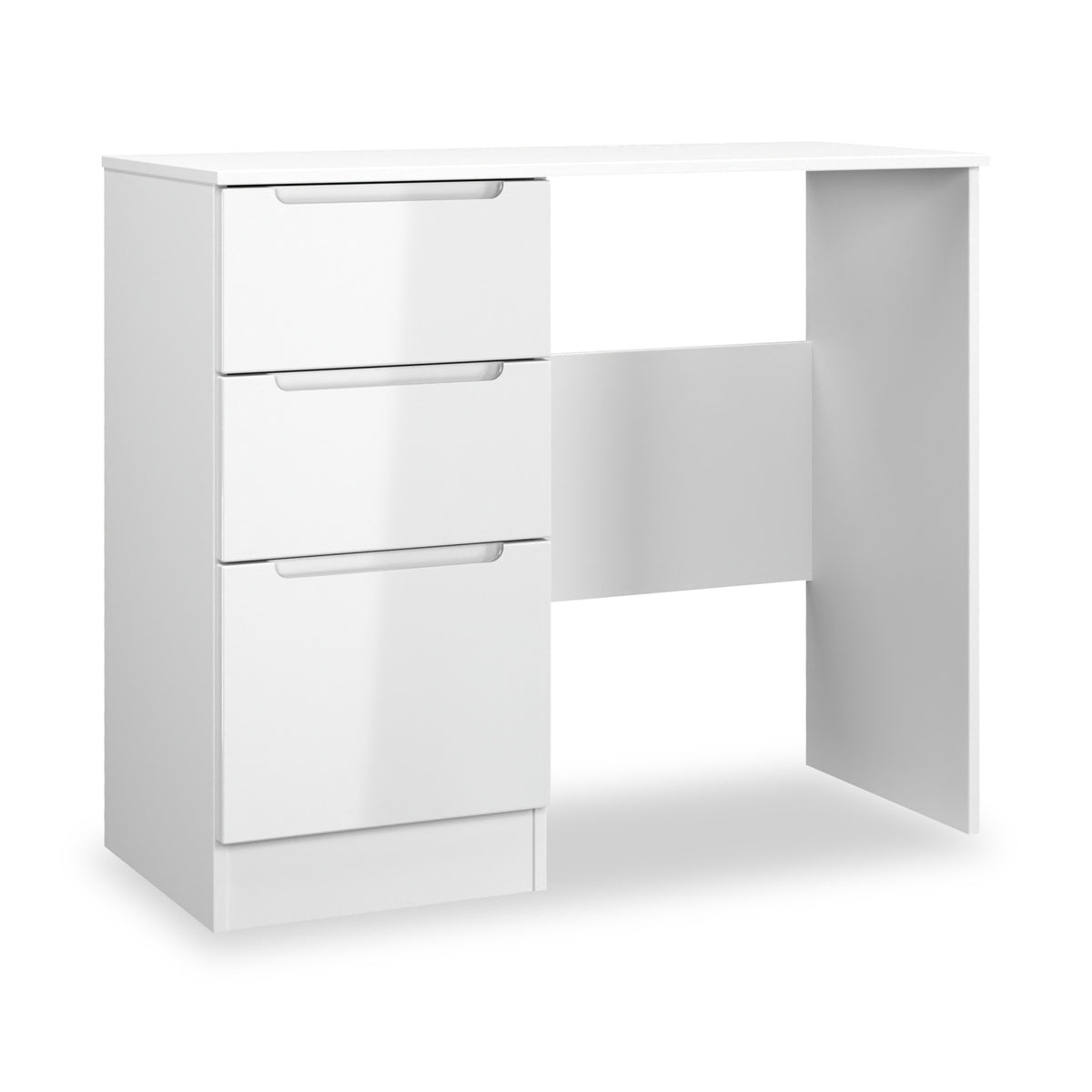 Henshaw 3 Drawer Dressing Table White from Roseland Furniture