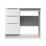 Henshaw 3 Drawer Dressing Table White from Roseland Furniture