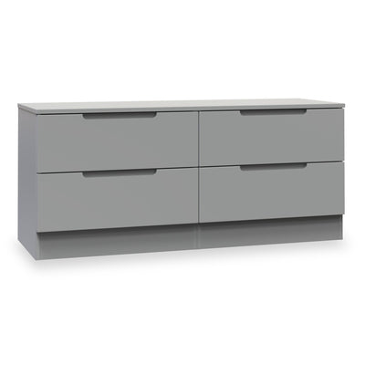 Henshaw 4 Drawer Low Chest