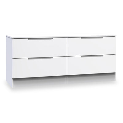 Henshaw 4 Drawer Low Chest