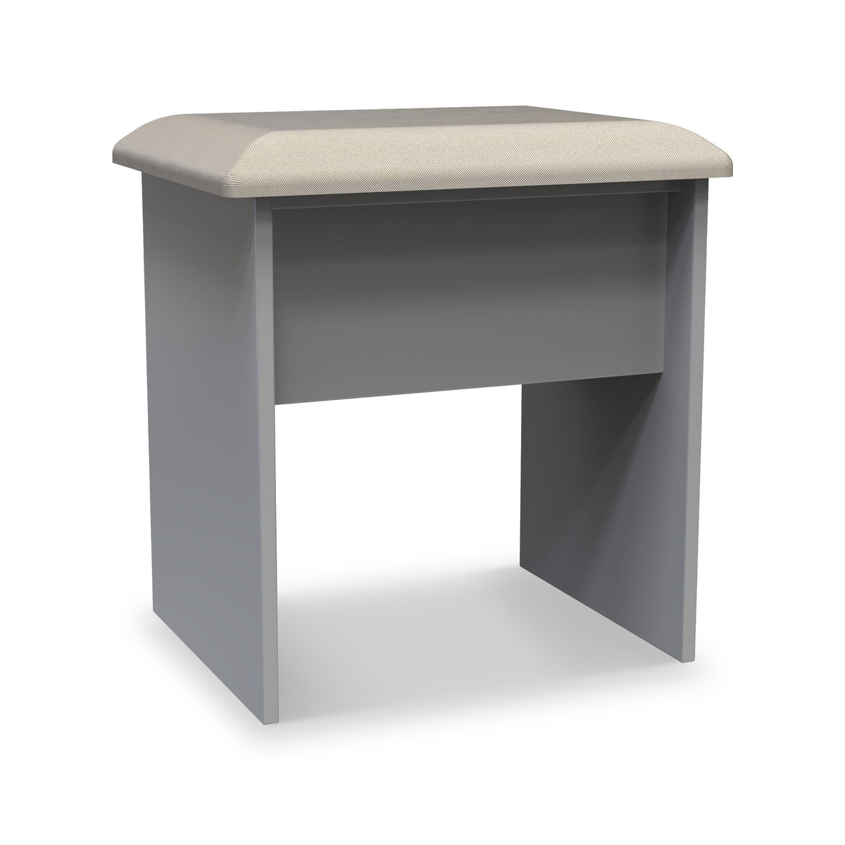 Henshaw Dressing Table Stool Dusk Grey from Roseland Furniture