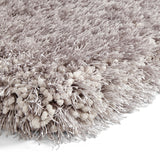 Newton Silver Deluxe Shaggy Rug