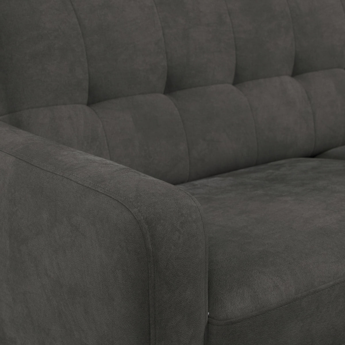 Morgan Armchair Graphite Close1 from Roseland Furniture