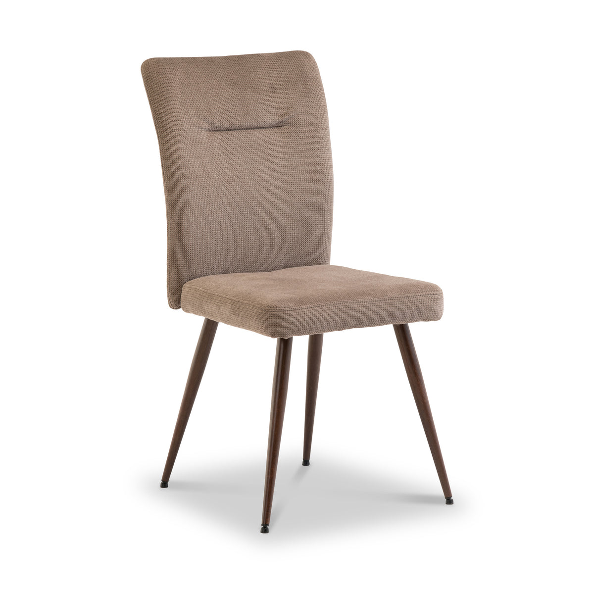 Henrik-Soft-Touch-Cross-Weave-Fabric-Dining-Chair from Roseland Furniture