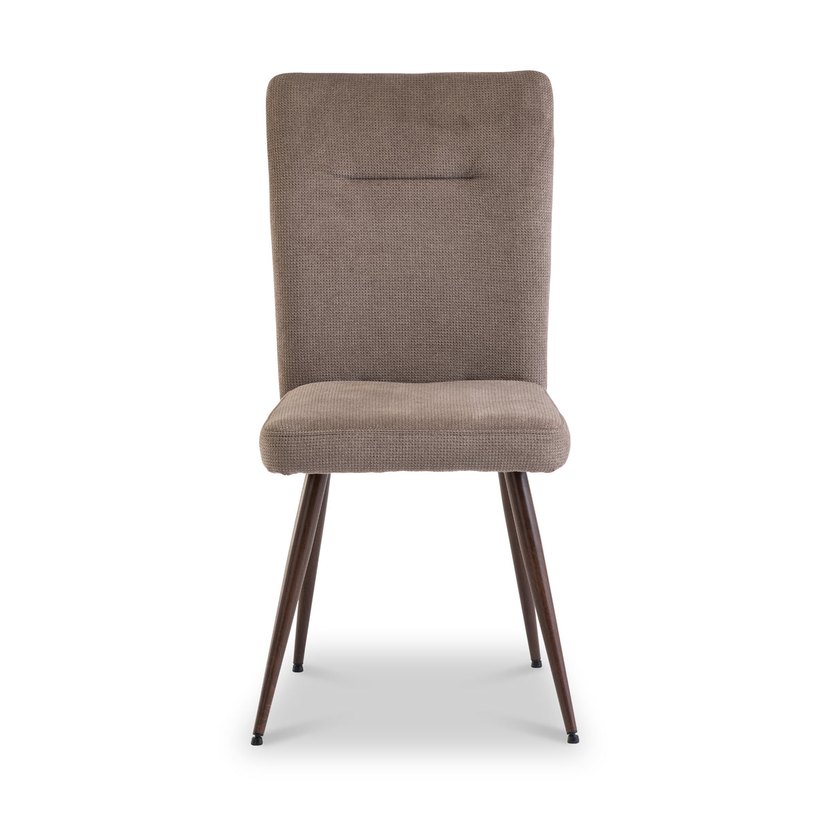 Henrik-Soft-Touch-Cross-Weave-Fabric-Dining-Chair from Roseland Furniture