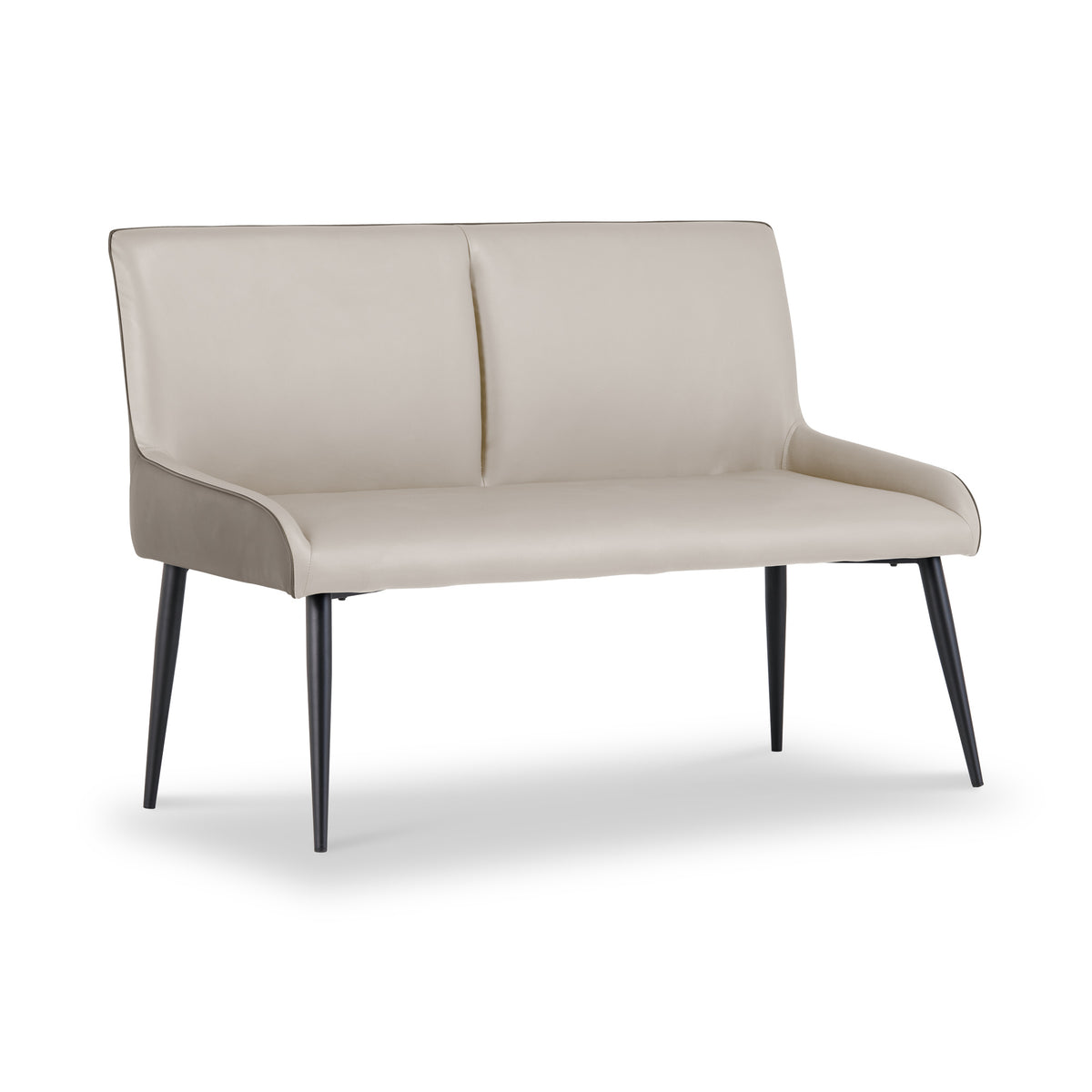 Stefan-faux-leather-dining-bench from Roseland Furniture