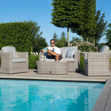 Maze Oxford 2 Seat Rattan Sofa Set from Roseland Furniture