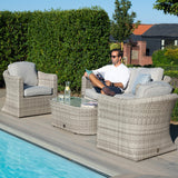 Maze Oxford 2 Seat Rattan Sofa Set from Roseland Furniture