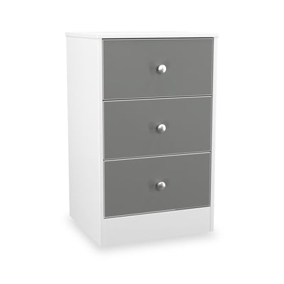 Bennet 3 Drawer Bedside Table