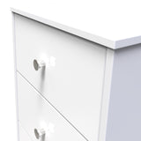 Bennet-3-Drawer-Bedside-Table-White from Roseland Furniture