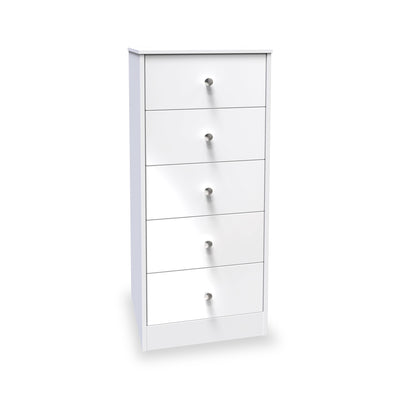 Bennet 5 Drawer Tallboy Chest of Drawers