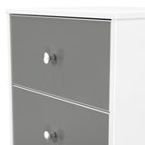 Bennet-2-Drawer-Bedside-Table-Grey-&-White from Roseland Furniture