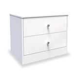 Bennet-2-Drawer-Midi-Chest-White from Roseland Furniture